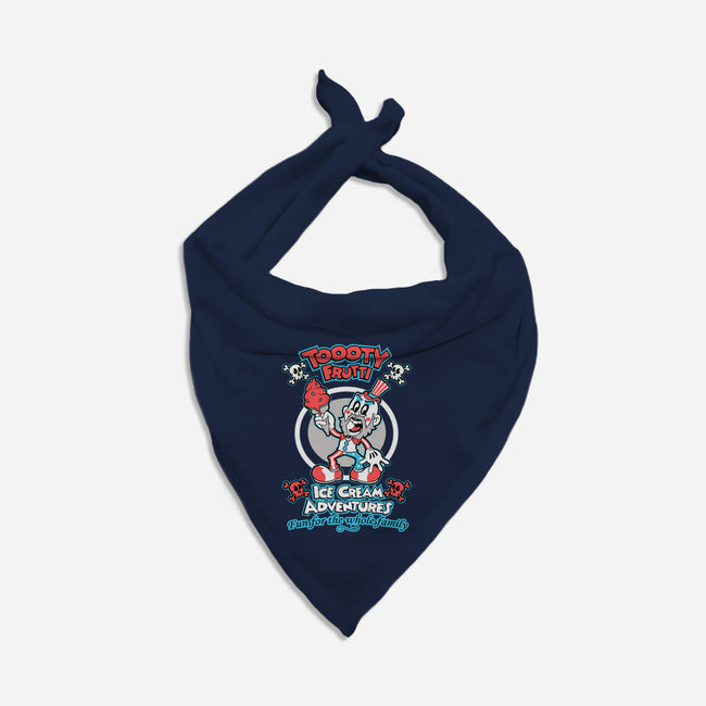 Toooty Frutti-dog bandana pet collar-JakGibberish