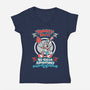 Toooty Frutti-womens v-neck tee-JakGibberish