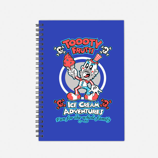 Toooty Frutti-none dot grid notebook-JakGibberish