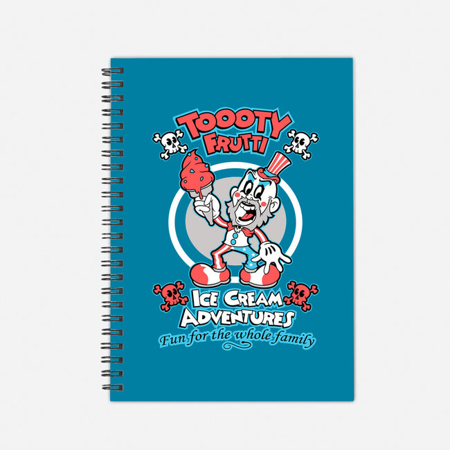 Toooty Frutti-none dot grid notebook-JakGibberish
