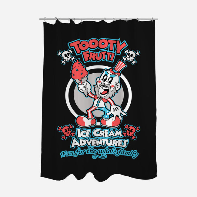 Toooty Frutti-none polyester shower curtain-JakGibberish