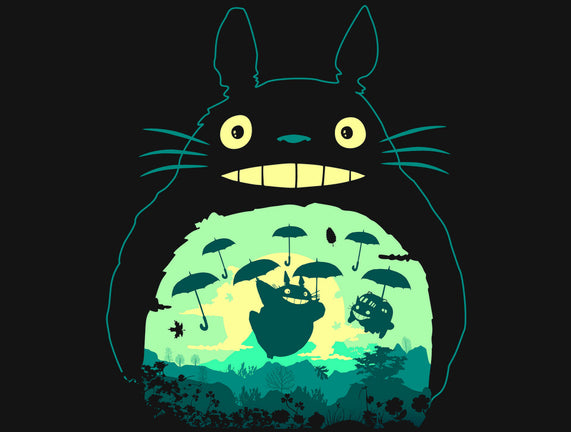 Totoro and His Umbrella