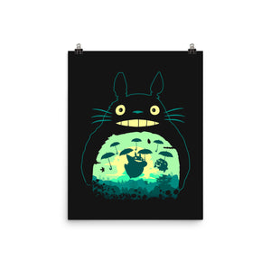 Totoro and His Umbrella