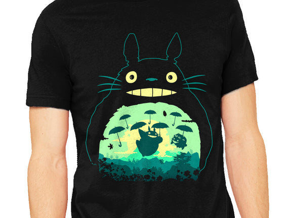 Totoro and His Umbrella