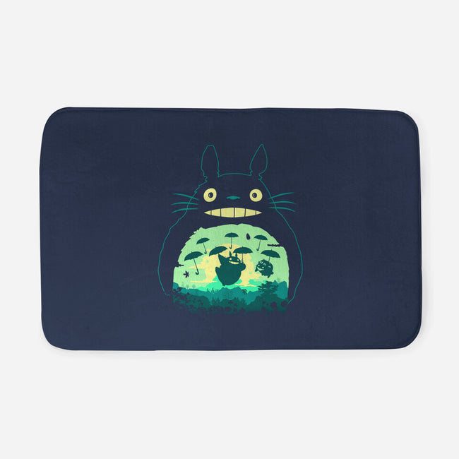 Totoro and His Umbrella-none memory foam bath mat-Arashi-Yuka