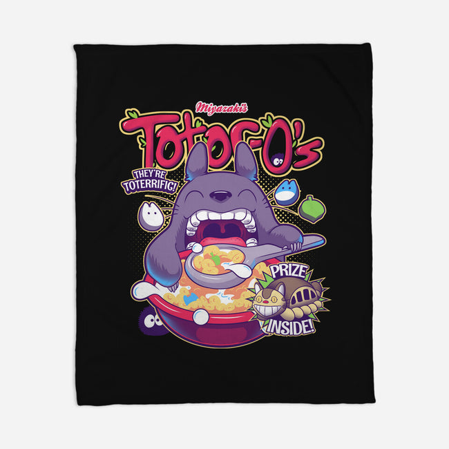 Totor-O's-none fleece blanket-KindaCreative