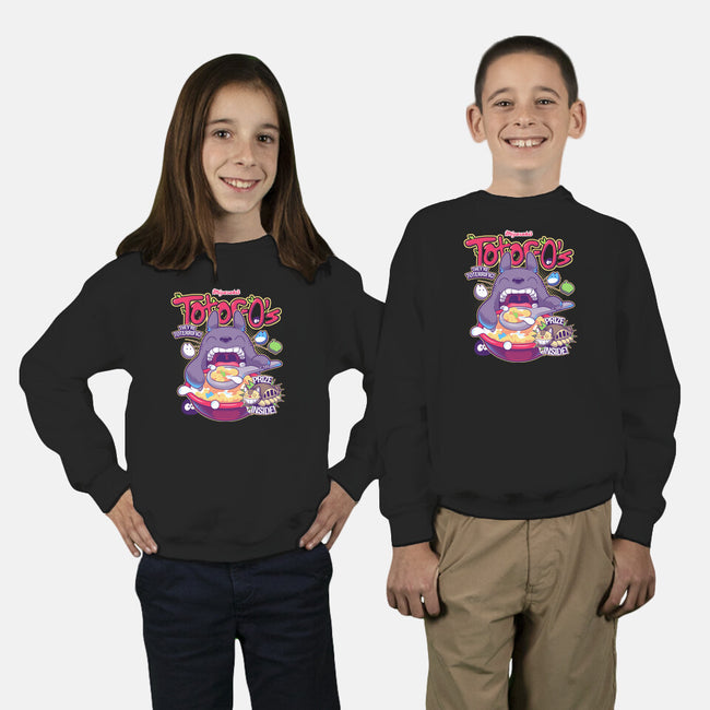 Totor-O's-youth crew neck sweatshirt-KindaCreative