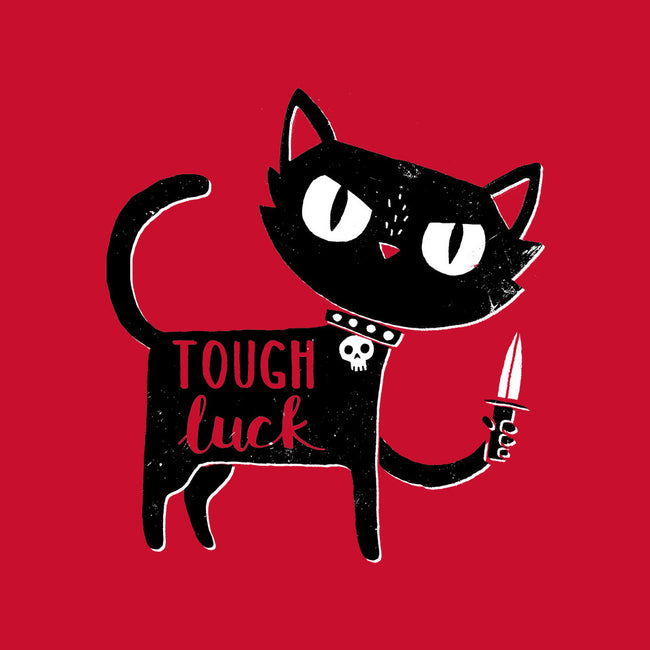 Tough Luck-cat bandana pet collar-DinoMike