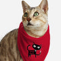 Tough Luck-cat bandana pet collar-DinoMike