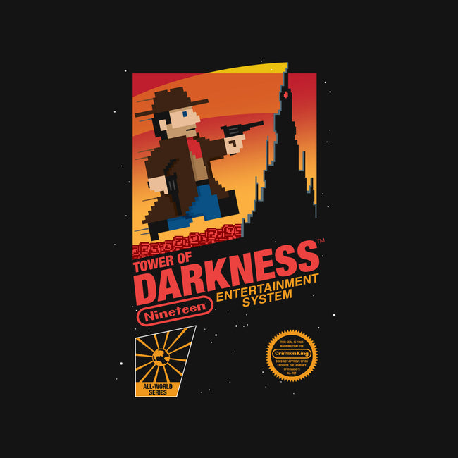 Tower of Darkness-mens heavyweight tee-mikehandyart