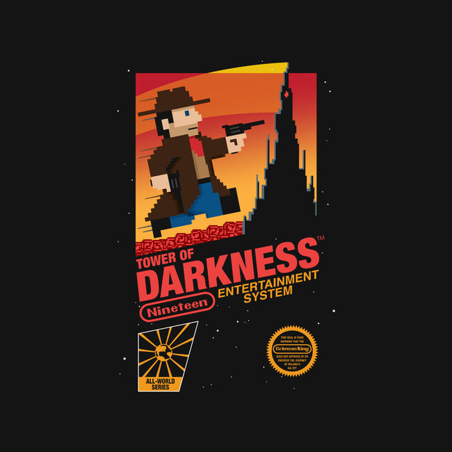 Tower of Darkness-none fleece blanket-mikehandyart