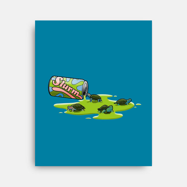 Toxic Drink-none stretched canvas-trheewood