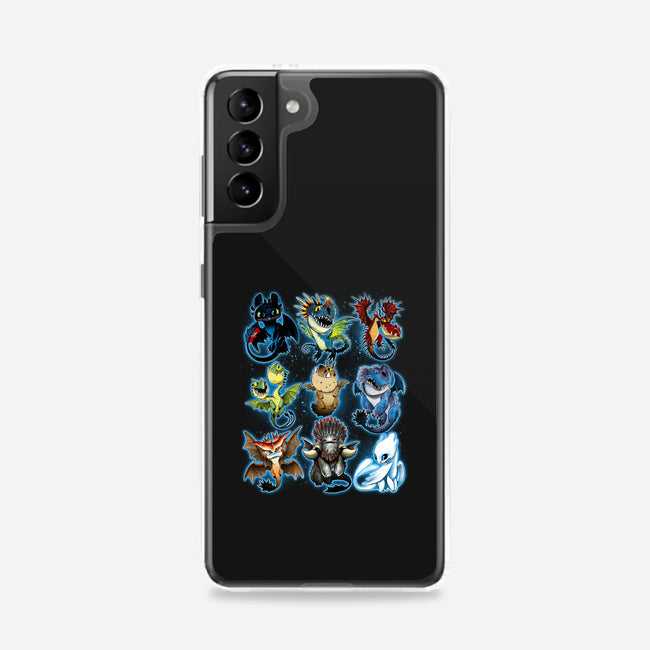 Trained Dragons-samsung snap phone case-alemaglia