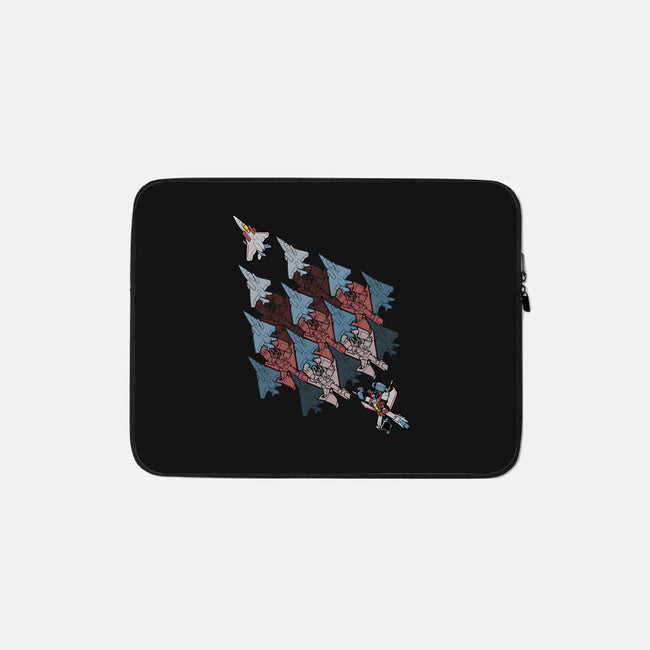Transform Tessellation-none zippered laptop sleeve-Obvian