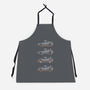 Transport Through Time-unisex kitchen apron-mauru