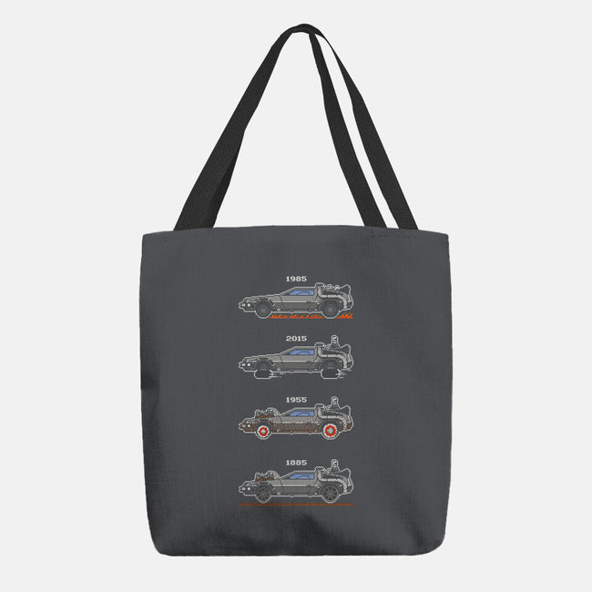 Transport Through Time-none basic tote-mauru