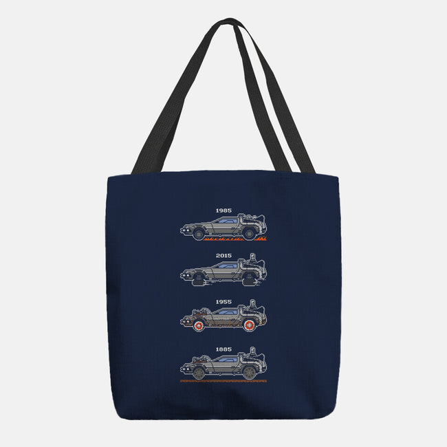 Transport Through Time-none basic tote-mauru
