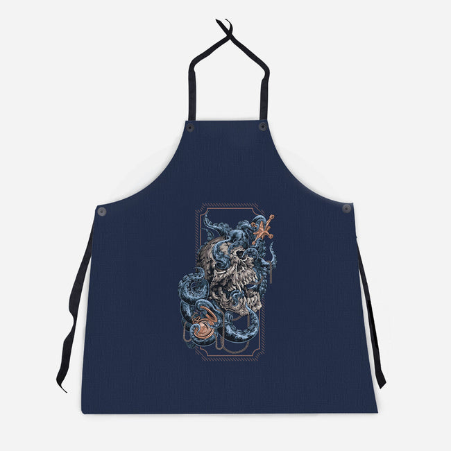 Trapped-unisex kitchen apron-DiegoSpezzoni