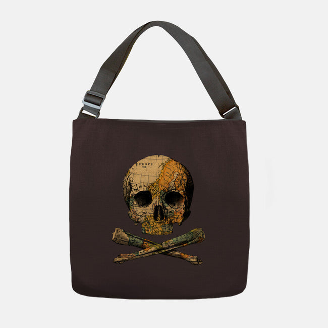 Treasure Map-none adjustable tote-tobefonseca