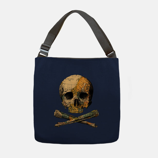 Treasure Map-none adjustable tote-tobefonseca
