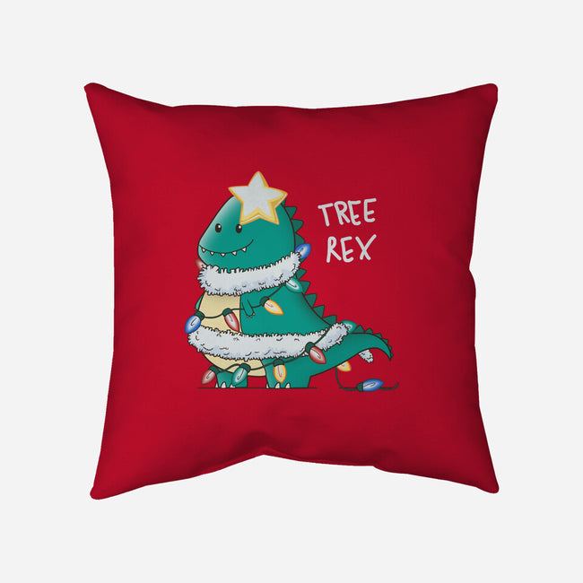 Tree-Rex-none removable cover w insert throw pillow-TaylorRoss1