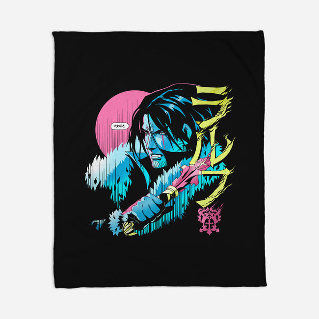 Trevor the Vampire Hunter-none fleece blanket-zerobriant