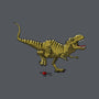 T-Rex-womens v-neck tee-ducfrench