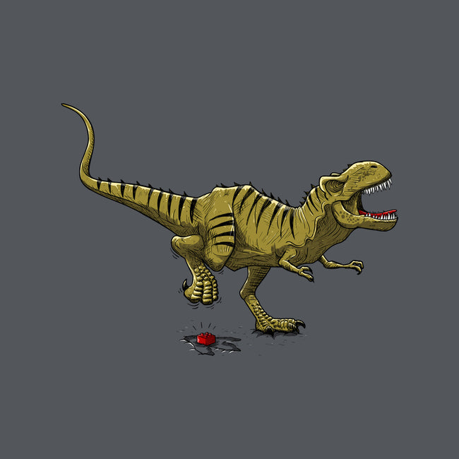 T-Rex-none removable cover w insert throw pillow-ducfrench