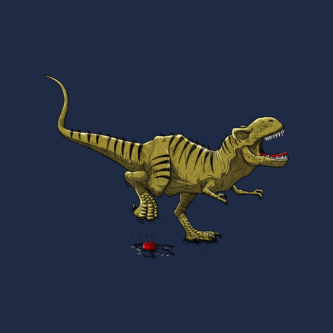 T-Rex-womens v-neck tee-ducfrench