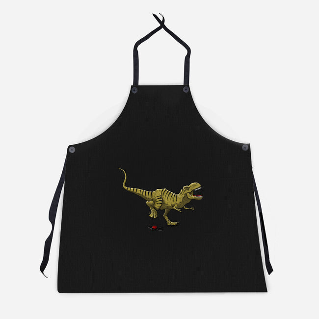 T-Rex-unisex kitchen apron-ducfrench