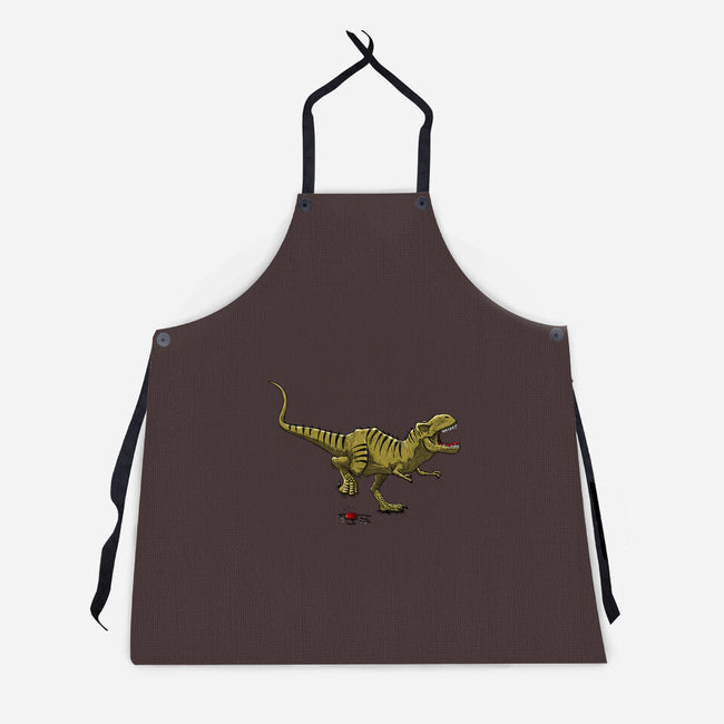 T-Rex-unisex kitchen apron-ducfrench