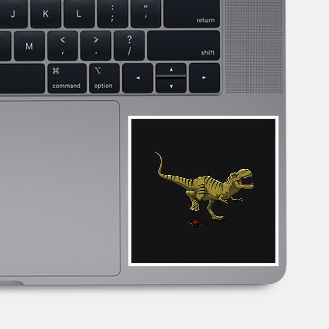 T-Rex-none glossy sticker-ducfrench