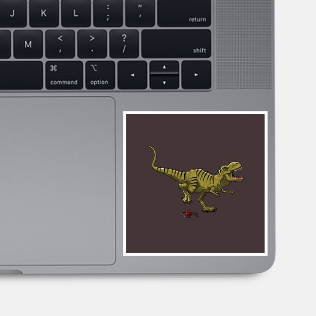 T-Rex-none glossy sticker-ducfrench