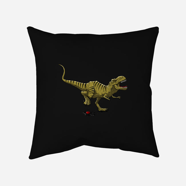 T-Rex-none removable cover w insert throw pillow-ducfrench