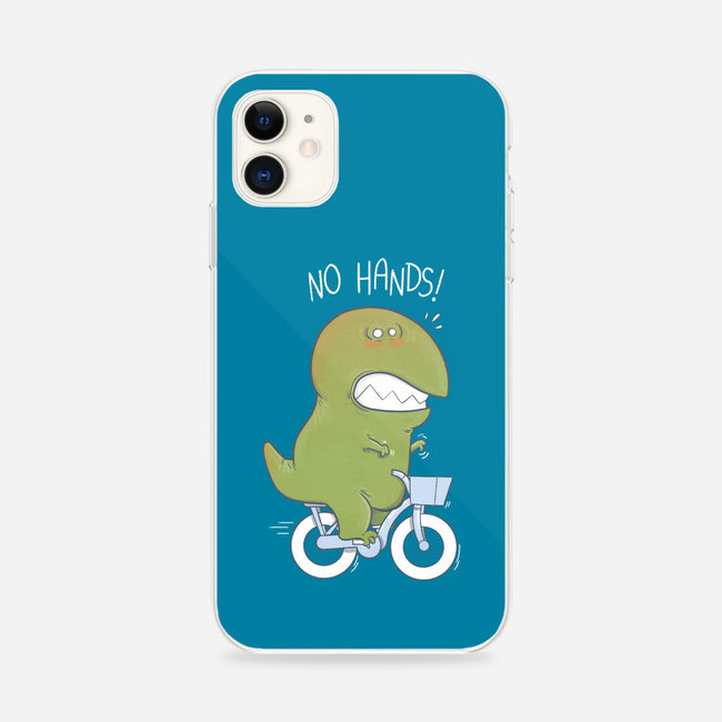 T-Rex Tries Biking-iphone snap phone case-queenmob