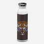 Tribal Face Tiger-none water bottle drinkware-albertocubatas