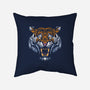 Tribal Face Tiger-none non-removable cover w insert throw pillow-albertocubatas