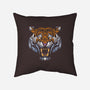Tribal Face Tiger-none removable cover throw pillow-albertocubatas