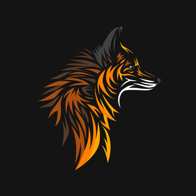 Tribal Fox-womens v-neck tee-albertocubatas