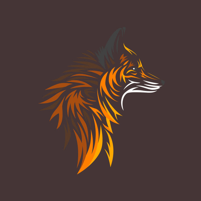 Tribal Fox-none glossy sticker-albertocubatas