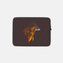 Tribal Fox-none zippered laptop sleeve-albertocubatas