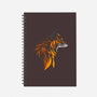 Tribal Fox-none dot grid notebook-albertocubatas