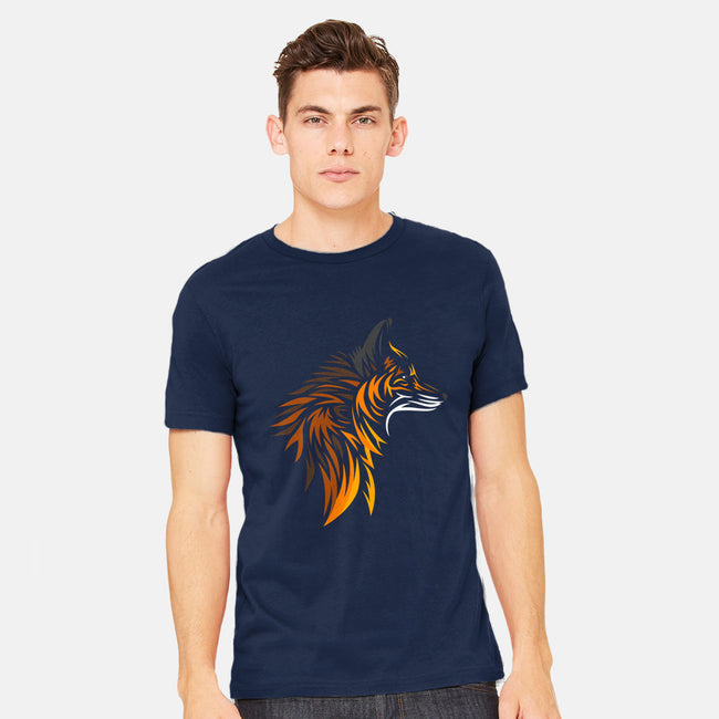 Tribal Fox-mens heavyweight tee-albertocubatas