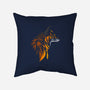 Tribal Fox-none removable cover w insert throw pillow-albertocubatas