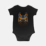 Tribal Owl-baby basic onesie-albertocubatas