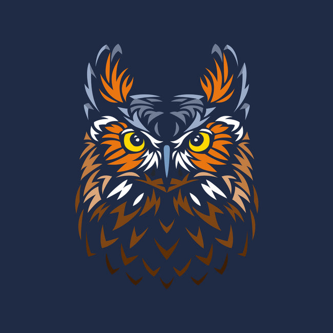 Tribal Owl-none matte poster-albertocubatas