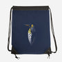 Tribal Penguin-none drawstring bag-albertocubatas