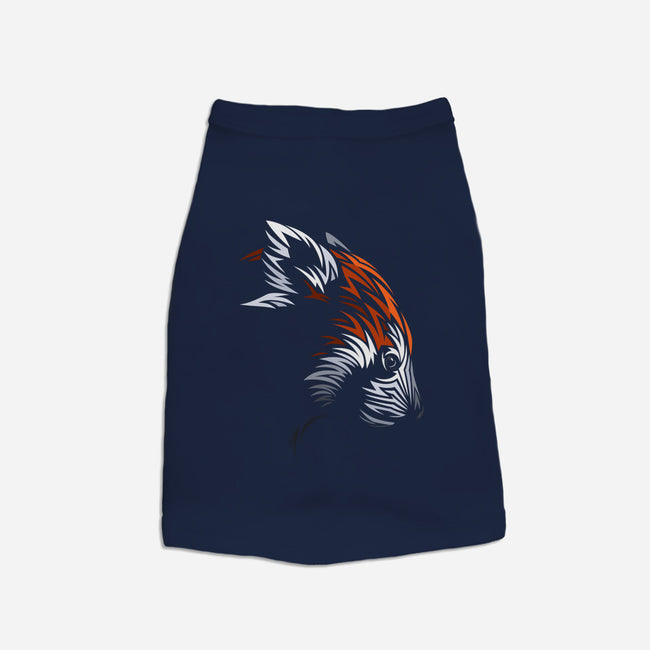 Tribal Red Panda-cat basic pet tank-albertocubatas