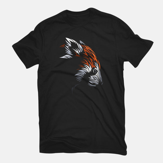 Tribal Red Panda-unisex basic tee-albertocubatas