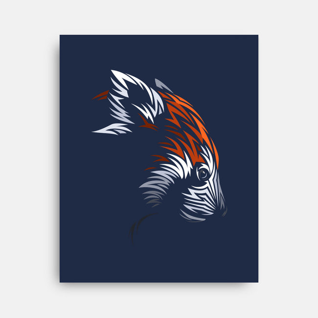 Tribal Red Panda-none stretched canvas-albertocubatas